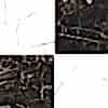 Darwin Black White Marble Pre-Cut 45x45 Mat 8,5mm