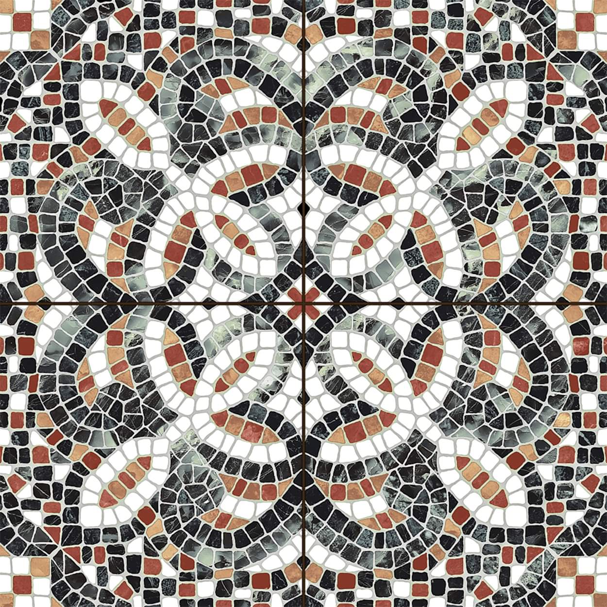 Mosaica Santorini Mix 45x45 Mat 8,5mm